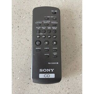 OEM Sony RM-SX800-R CD Remote Control for SCD-CE595 TESTED